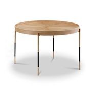 DELTA Round Coffee Table 65cm - Ash gallery detail image
