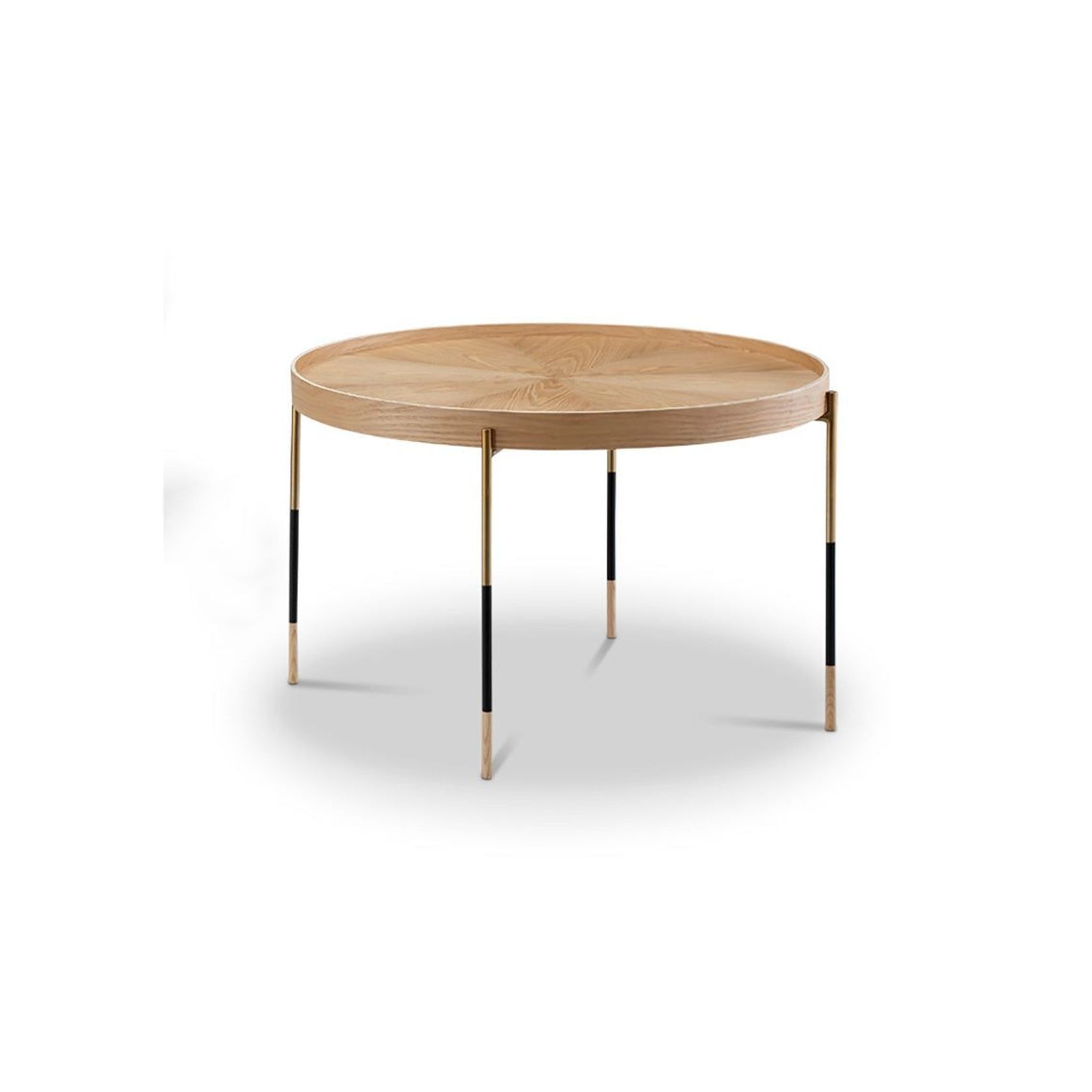 DELTA Round Coffee Table 65cm - Ash gallery detail image