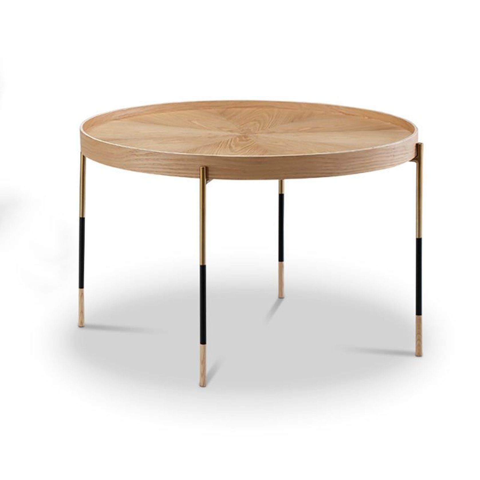 DELTA Round Coffee Table 65cm - Ash gallery detail image