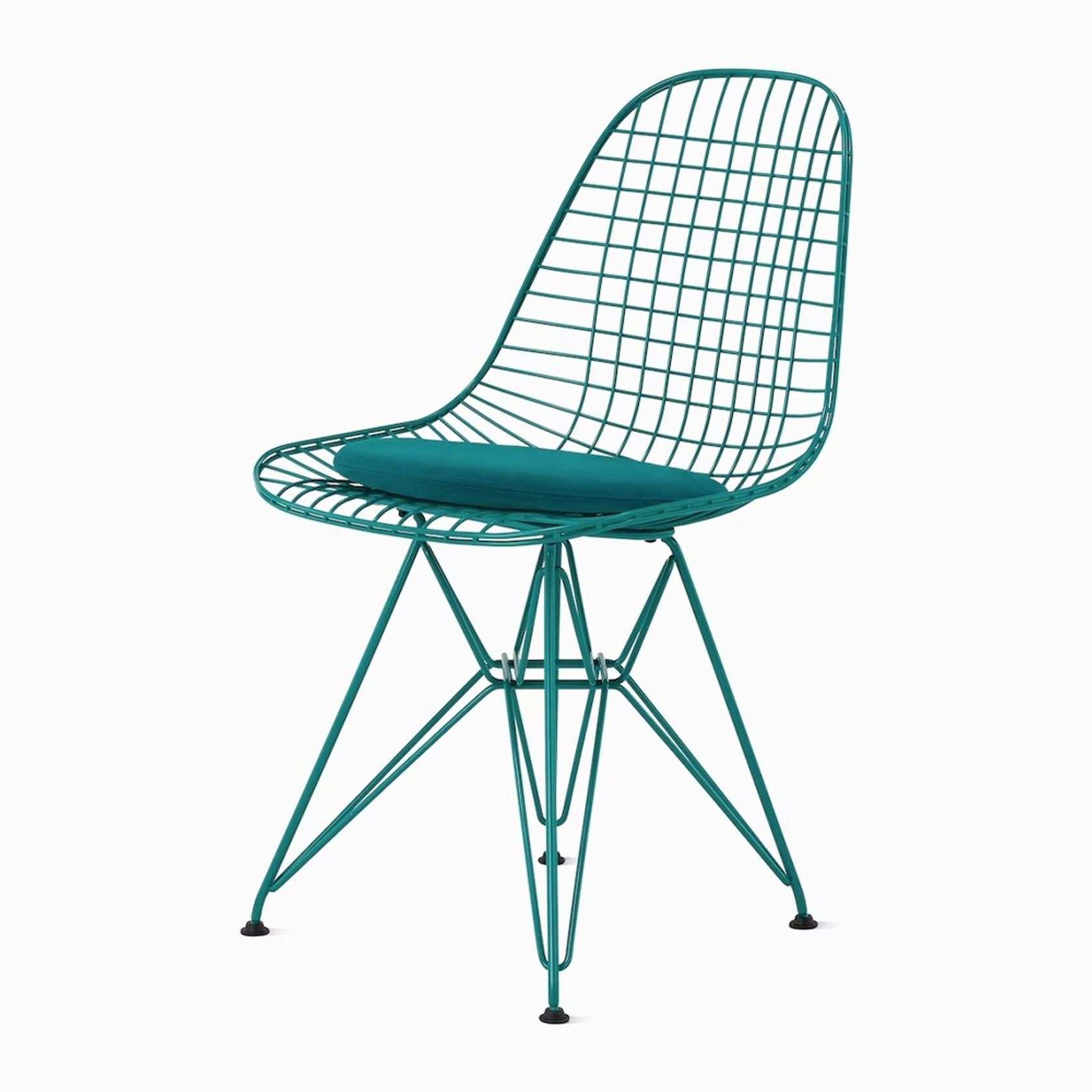 Eames + HAY Wire Side Chair - Eiffel Base gallery detail image
