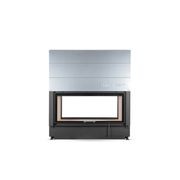 Hoxter Heka 110 Double Sided Insert Wood Fireplace gallery detail image