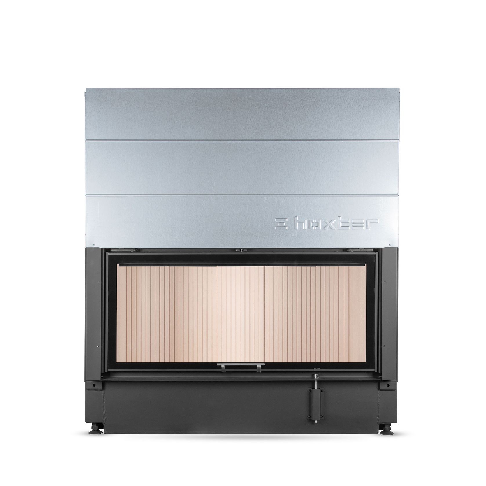 Hoxter Heka 110 Single Sided Insert Wood Fireplace gallery detail image