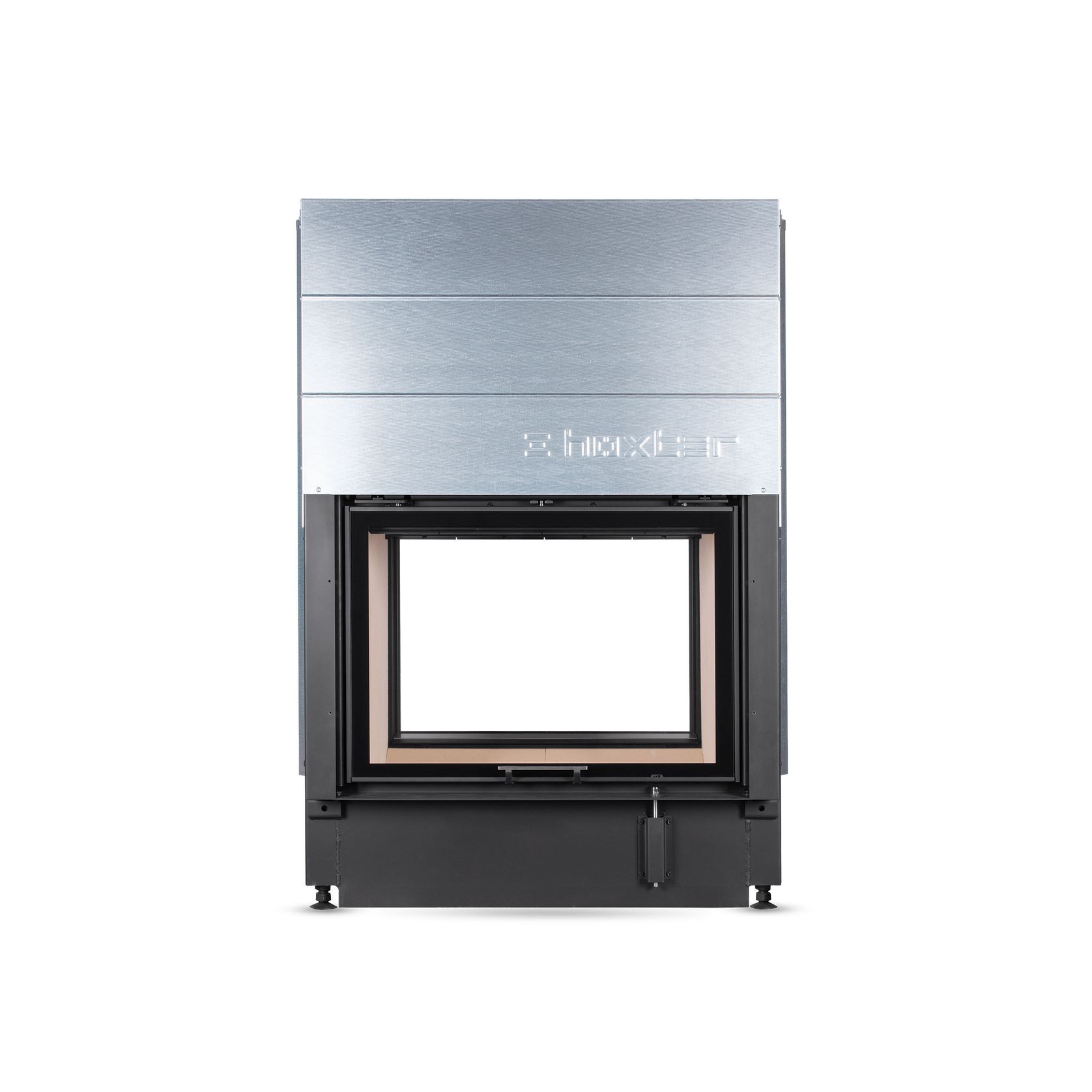 Hoxter Heka 78 Double Sided Insert Wood Fireplace gallery detail image