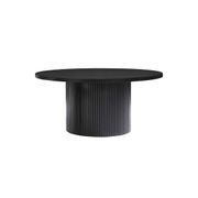 KENZI Coffee Table 80cm - Black gallery detail image