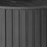 PIPER Nest of 2 Round Coffee Table 65/80cm - Black gallery detail image