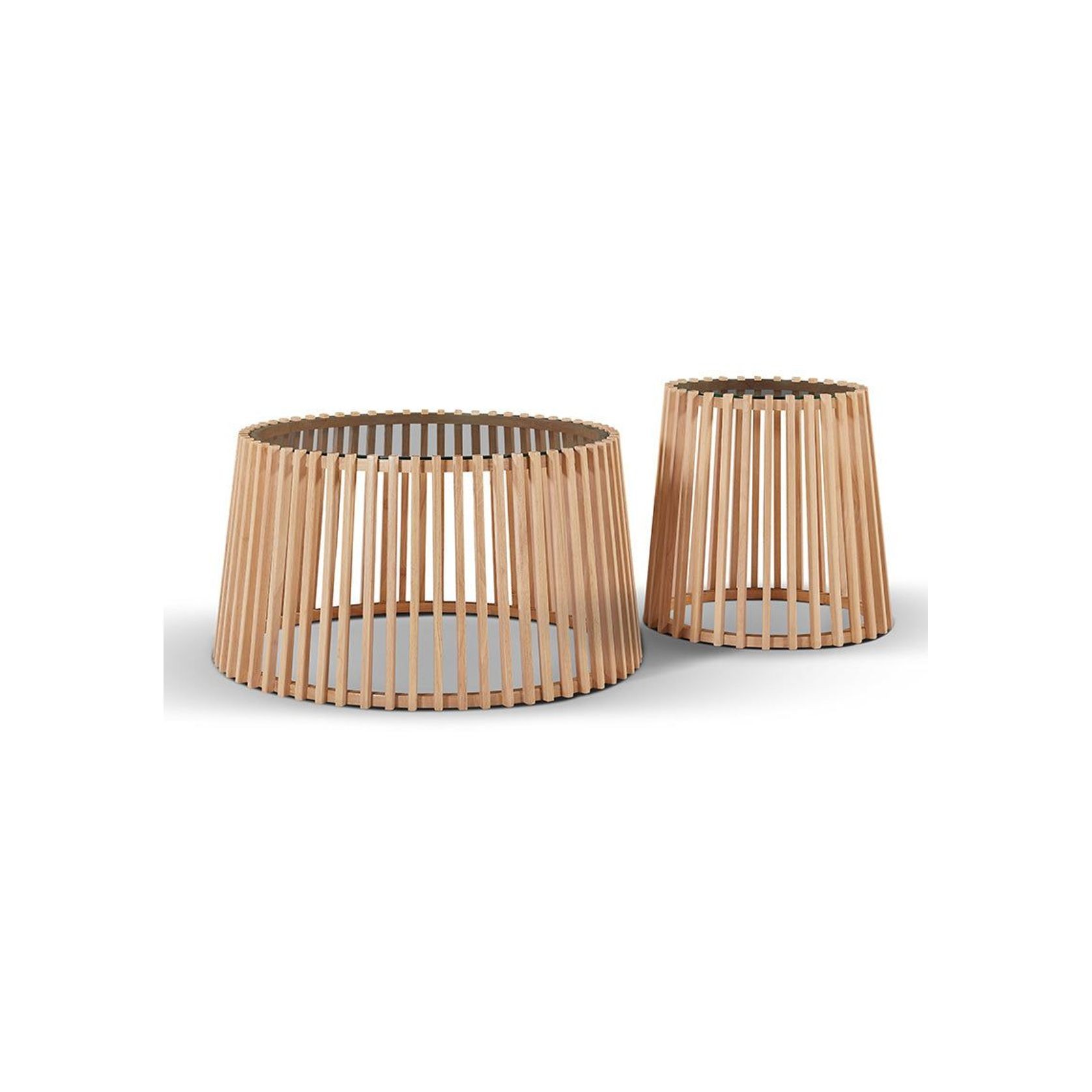 LYNNA Coffee Table  80cm - Oak gallery detail image