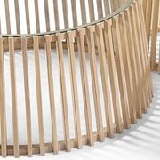 LYNNA Coffee Table  80cm - Oak gallery detail image