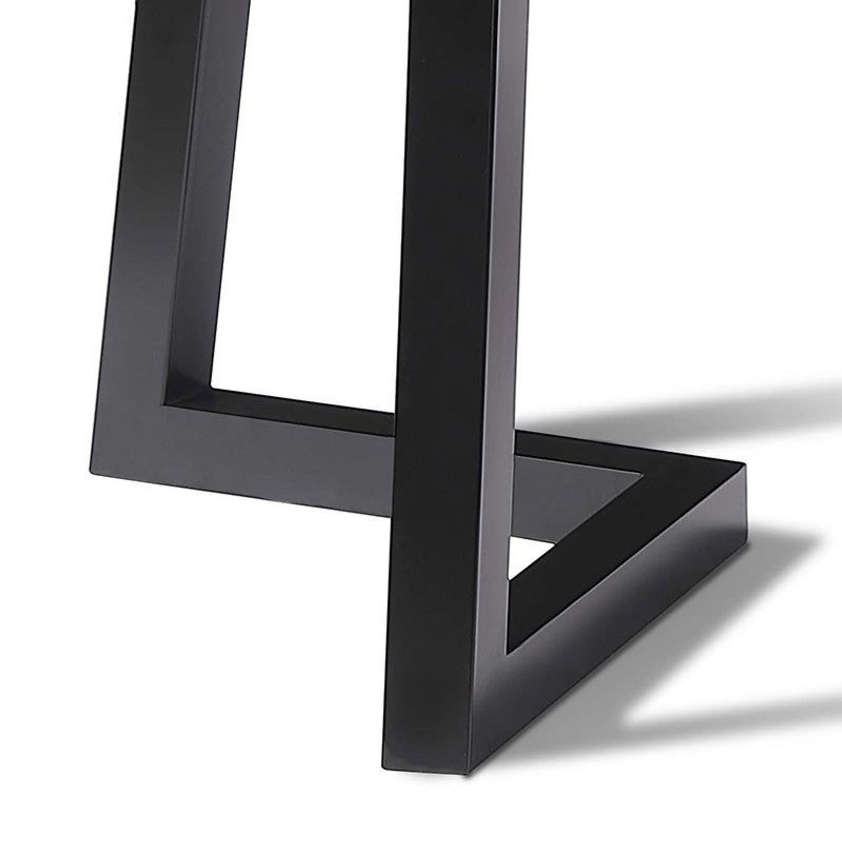 NOVAH Extendable Dining Table 120-200cm - Black gallery detail image