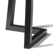 NOVAH Extendable Dining Table 120-200cm - Black gallery detail image