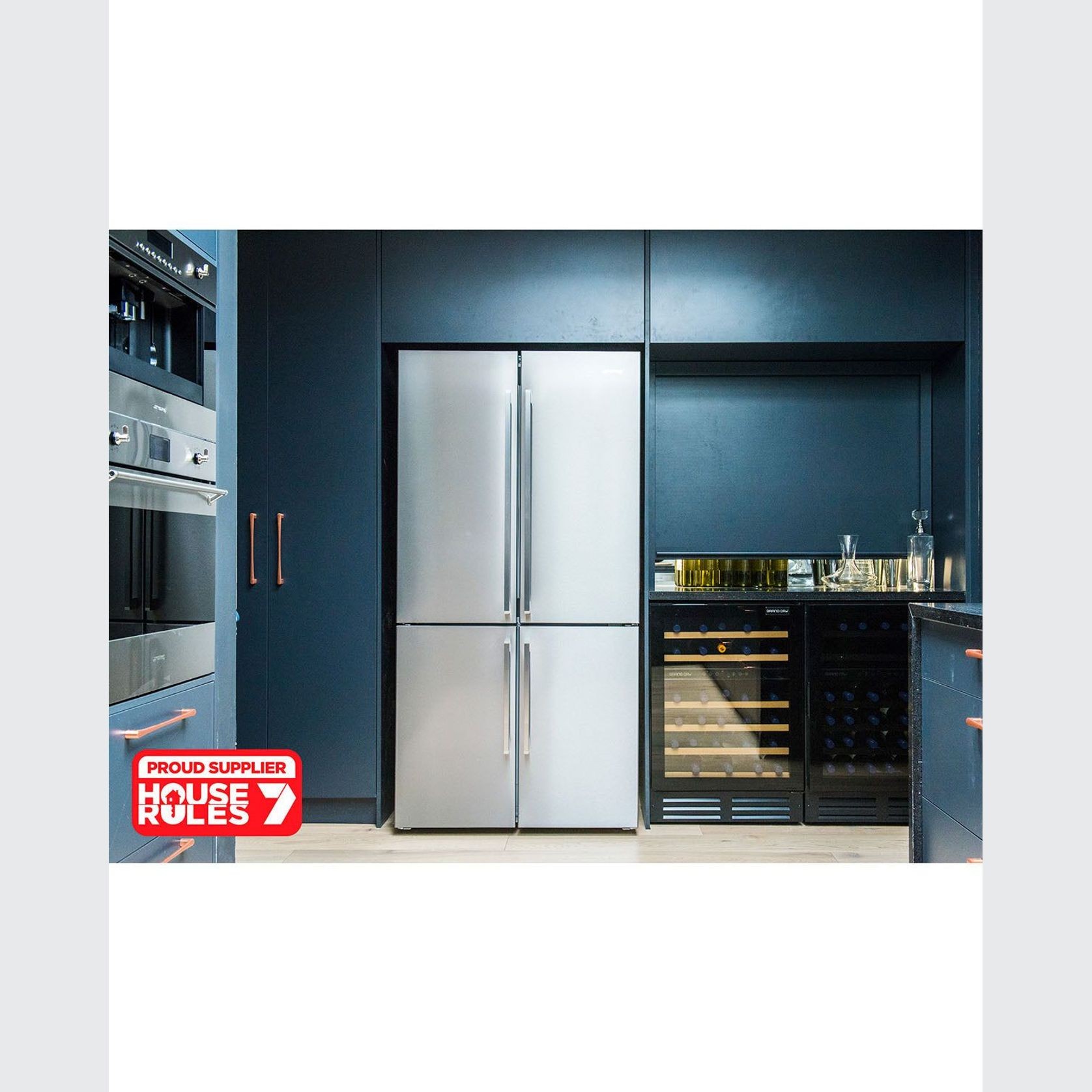 Grand Cru Black 46 Bottle Dual Zone Wine Fridge gallery detail image