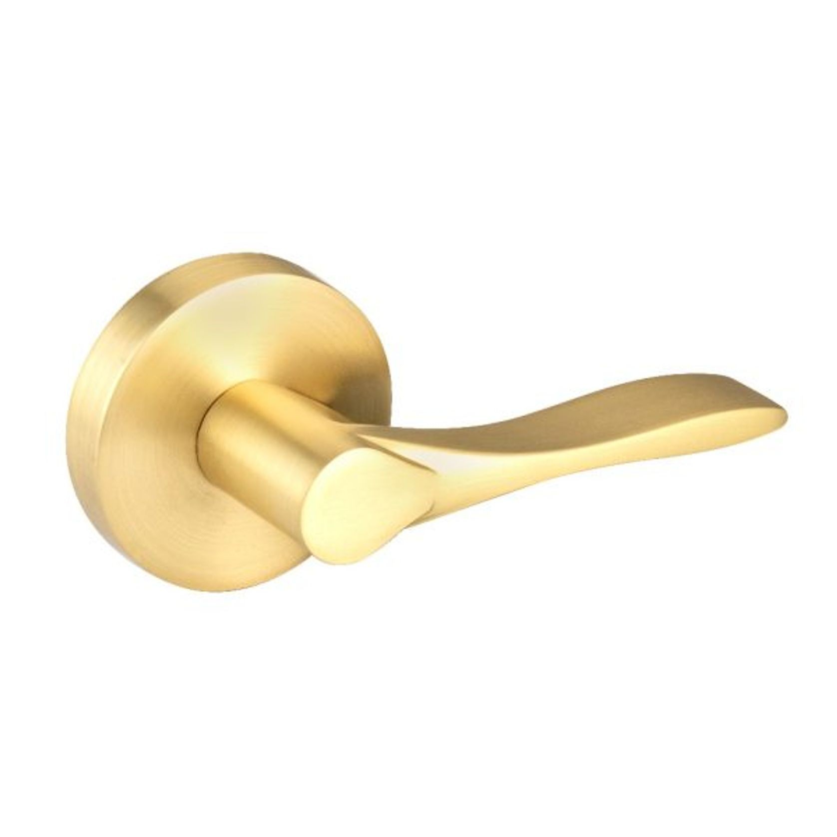 HTL06SB Lever Set Satin Brass gallery detail image