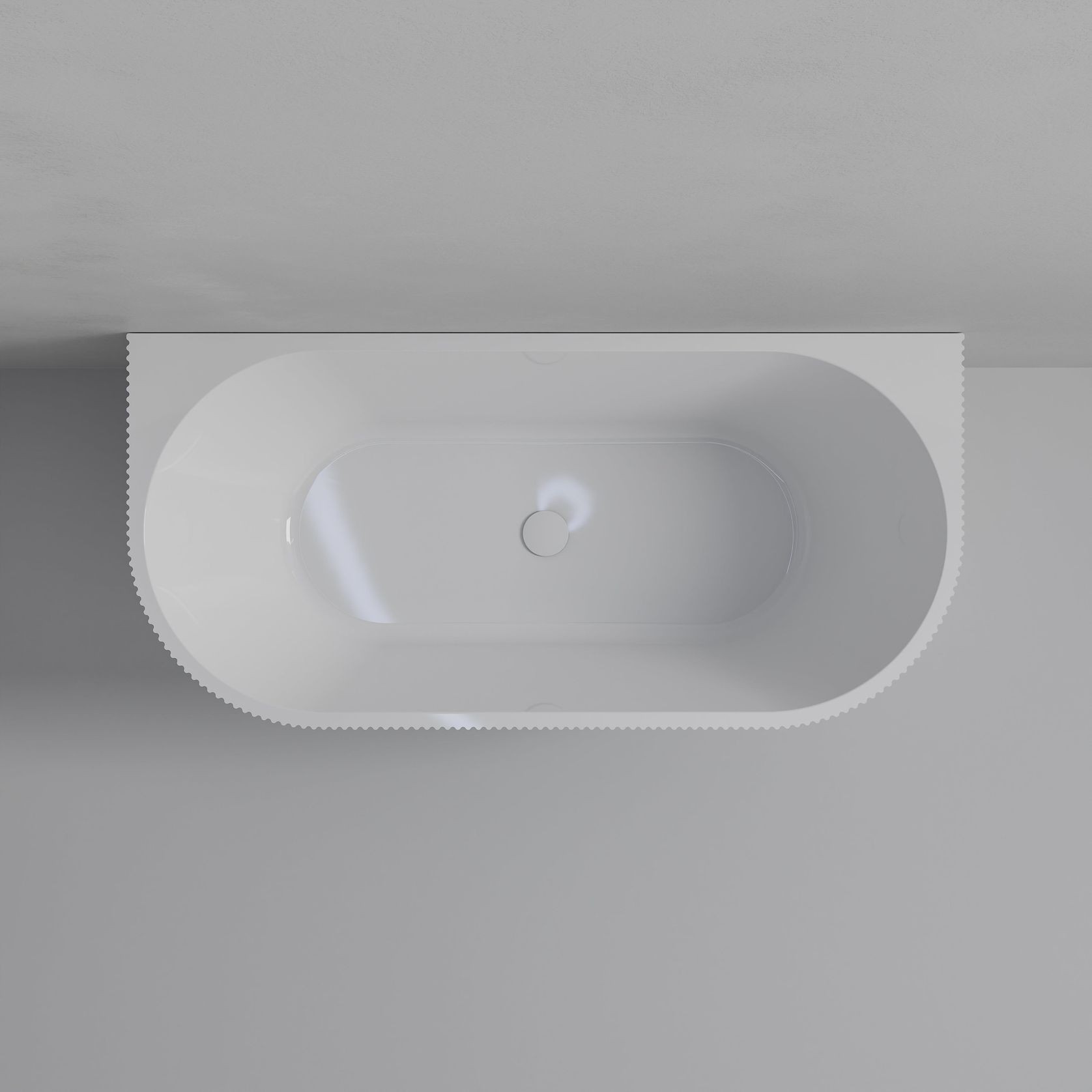 Endura Acrylic Piper 1670 Back to Wall Bath gallery detail image