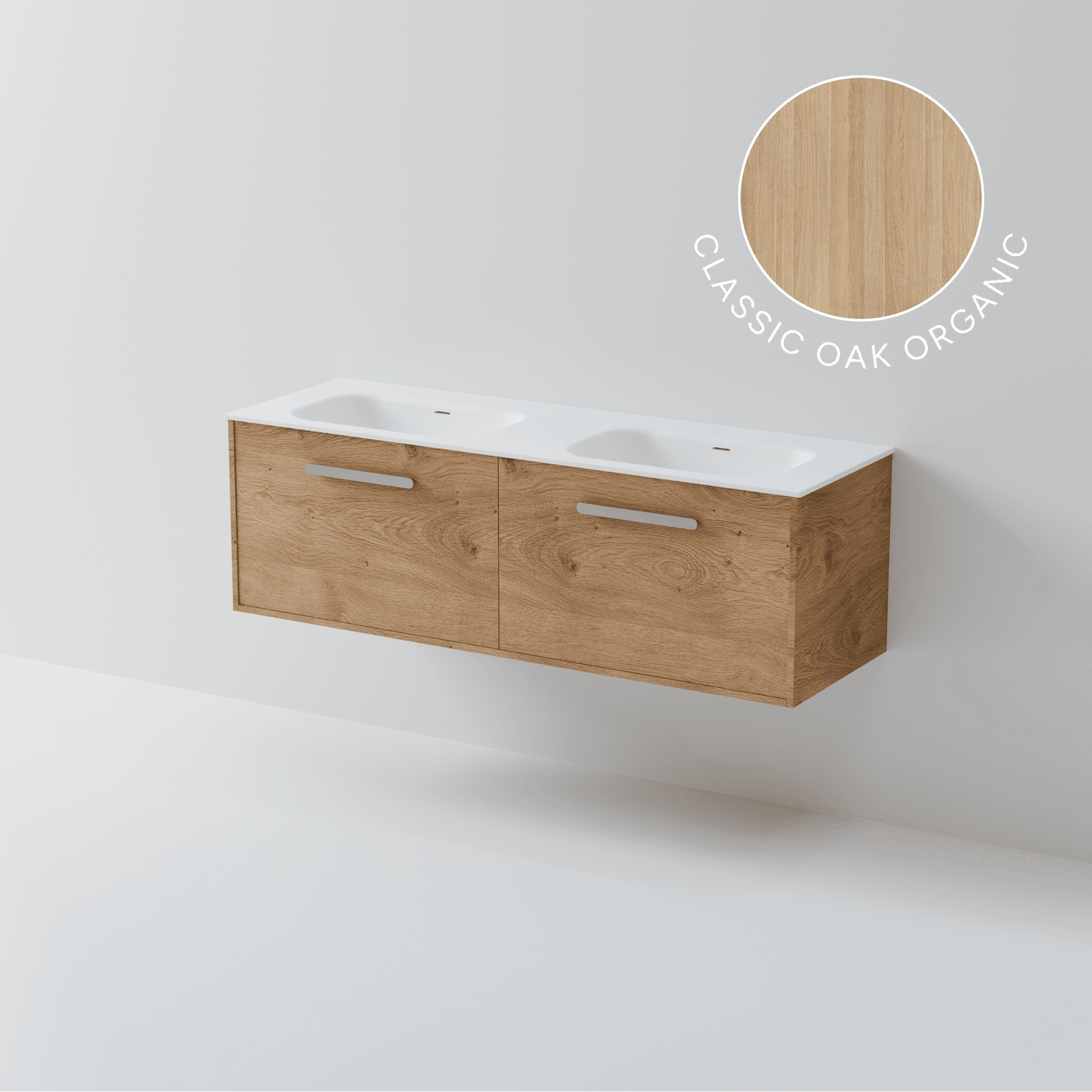 Hako 1500 Double Inset Basin Vanity gallery detail image