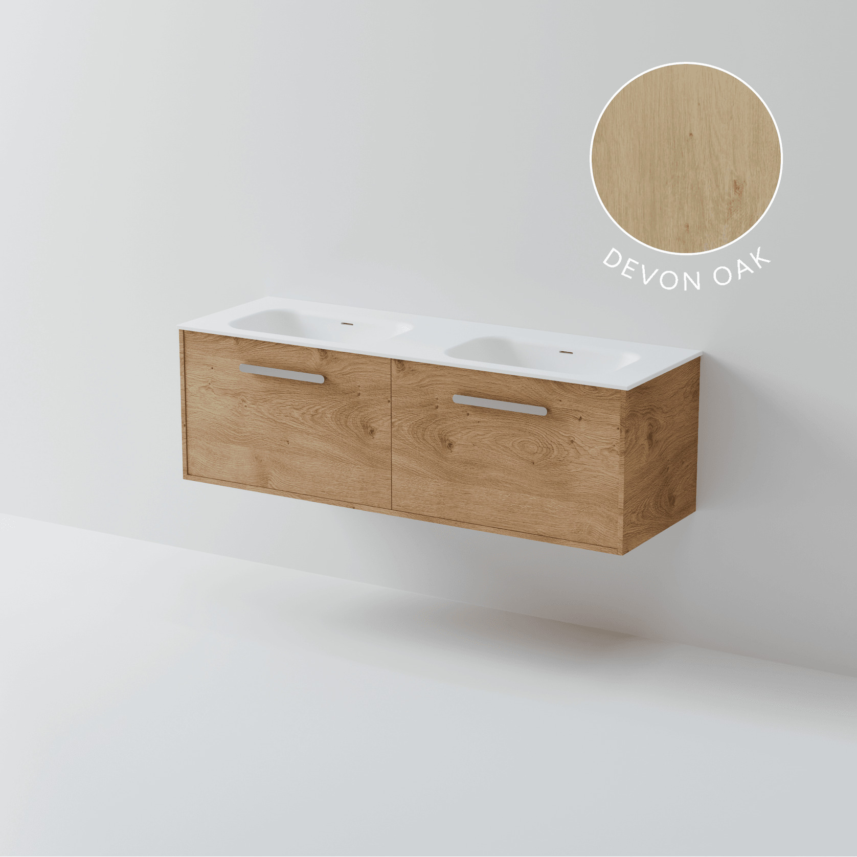 Hako 1500 Double Inset Basin Vanity gallery detail image