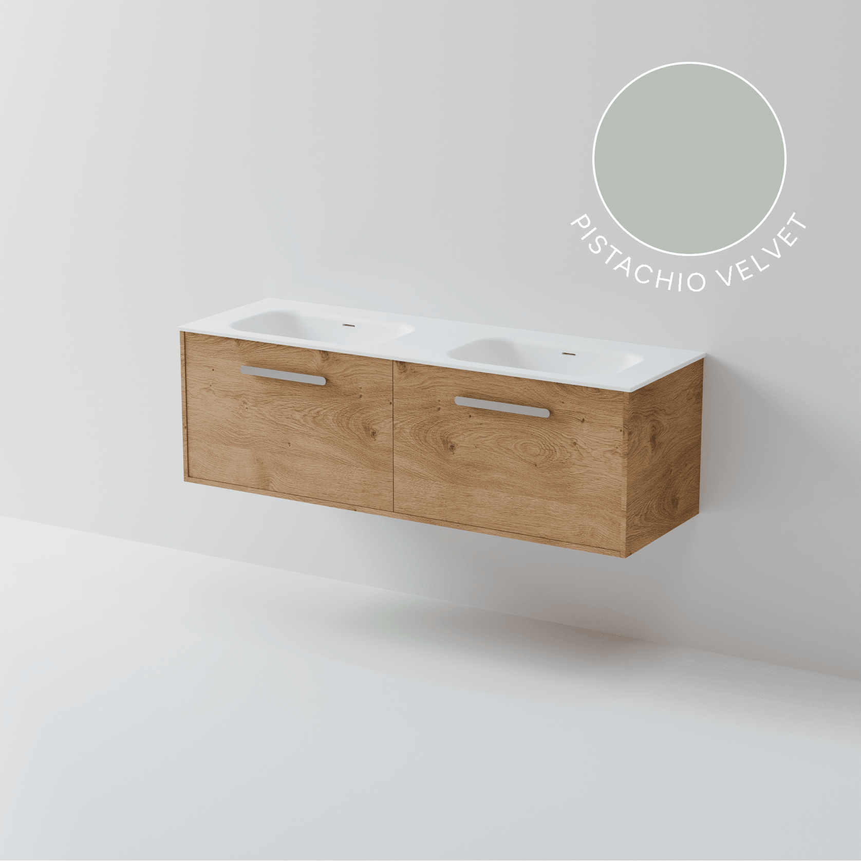 Hako 1500 Double Inset Basin Vanity gallery detail image
