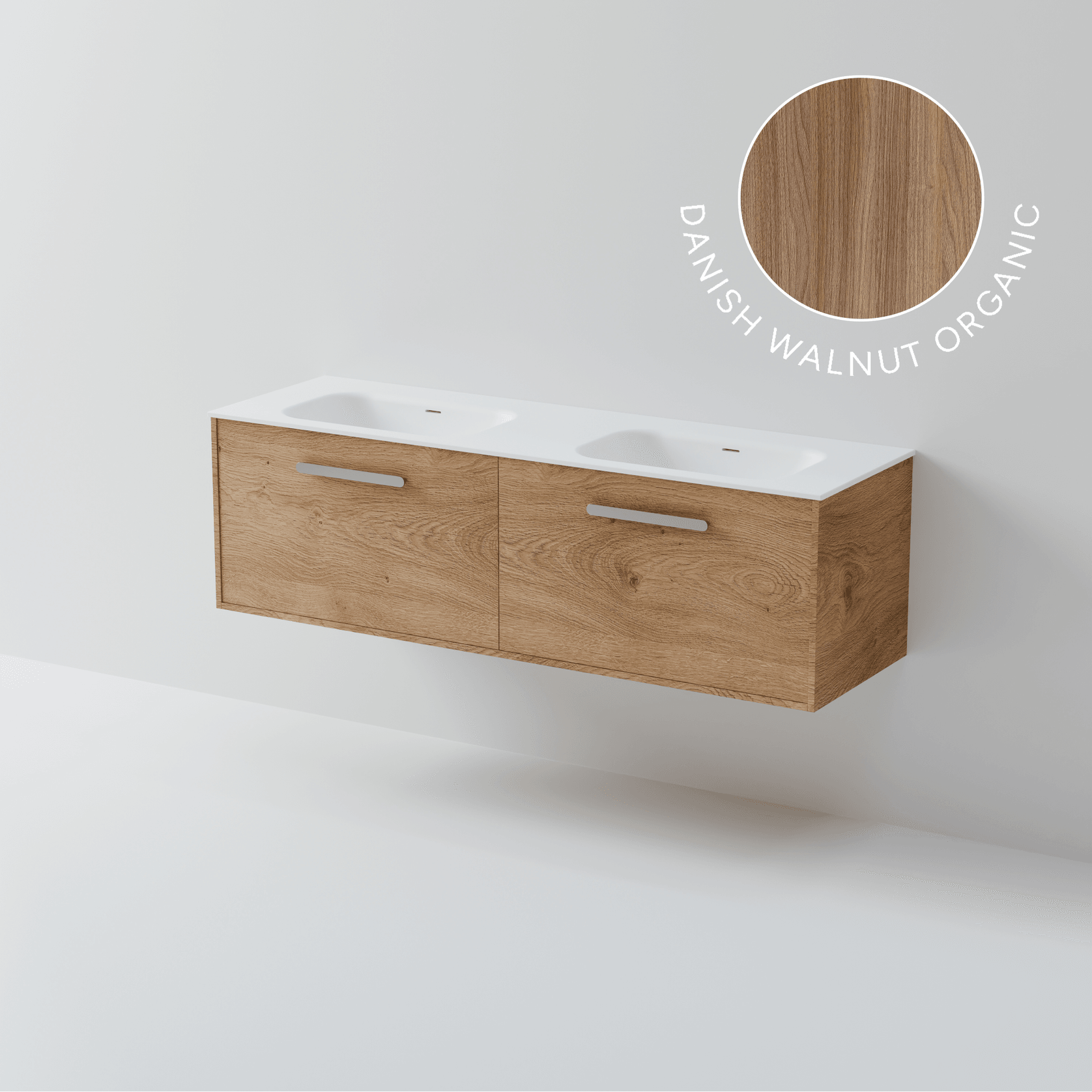 Hako 1600 Double Inset Basin Vanity gallery detail image
