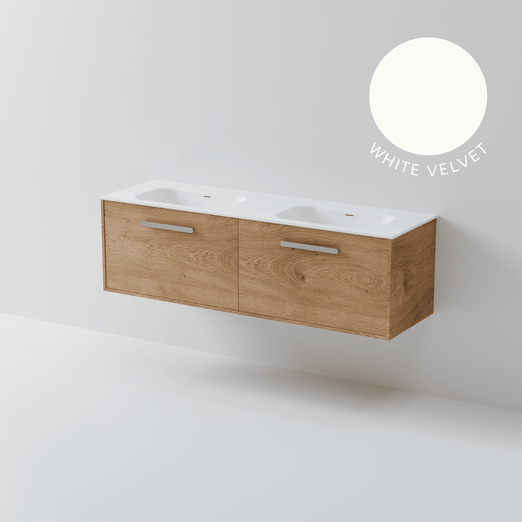 Hako 1600 Double Inset Basin Vanity gallery detail image