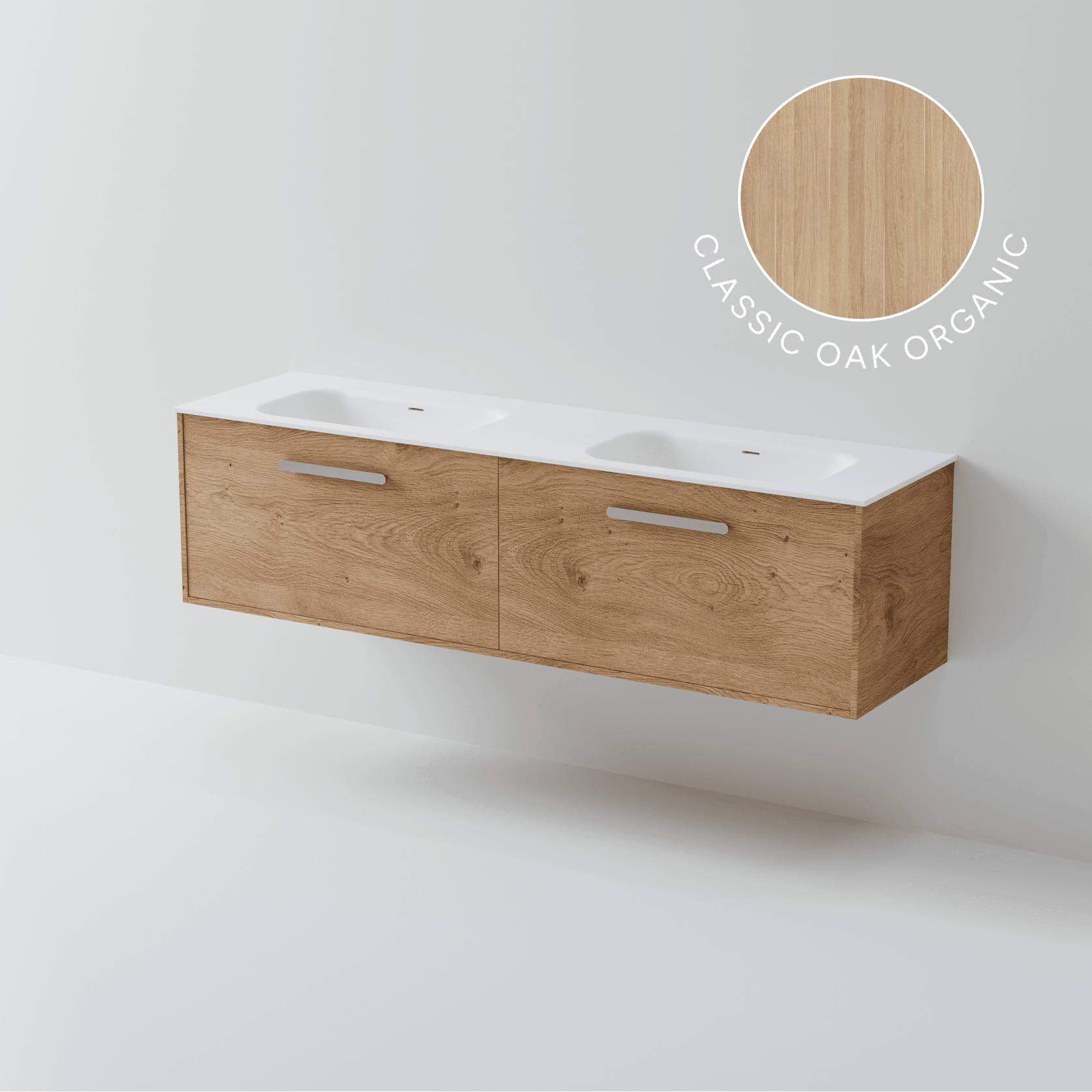 Hako 1800 Double Inset Basin Vanity gallery detail image