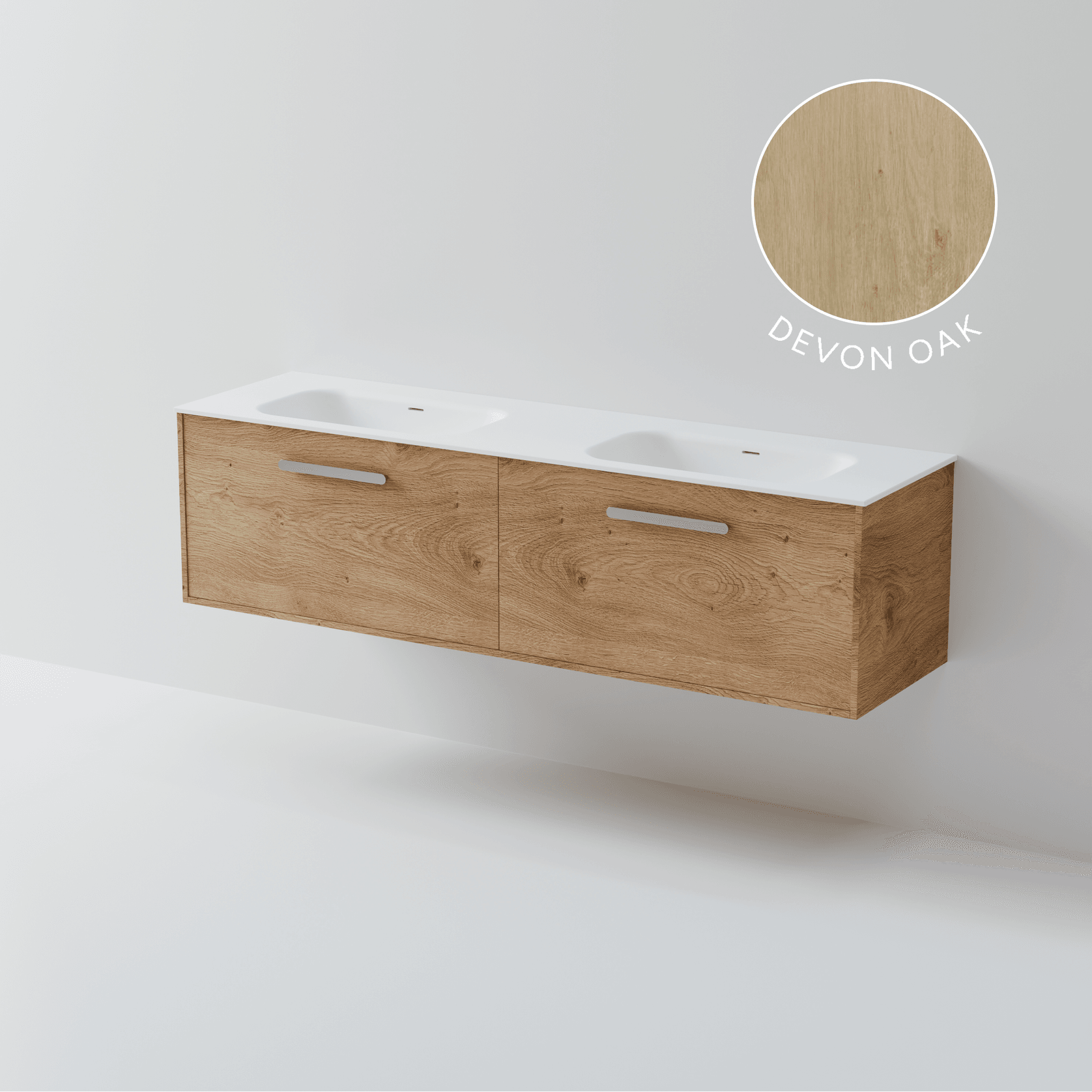 Hako 1800 Double Inset Basin Vanity gallery detail image