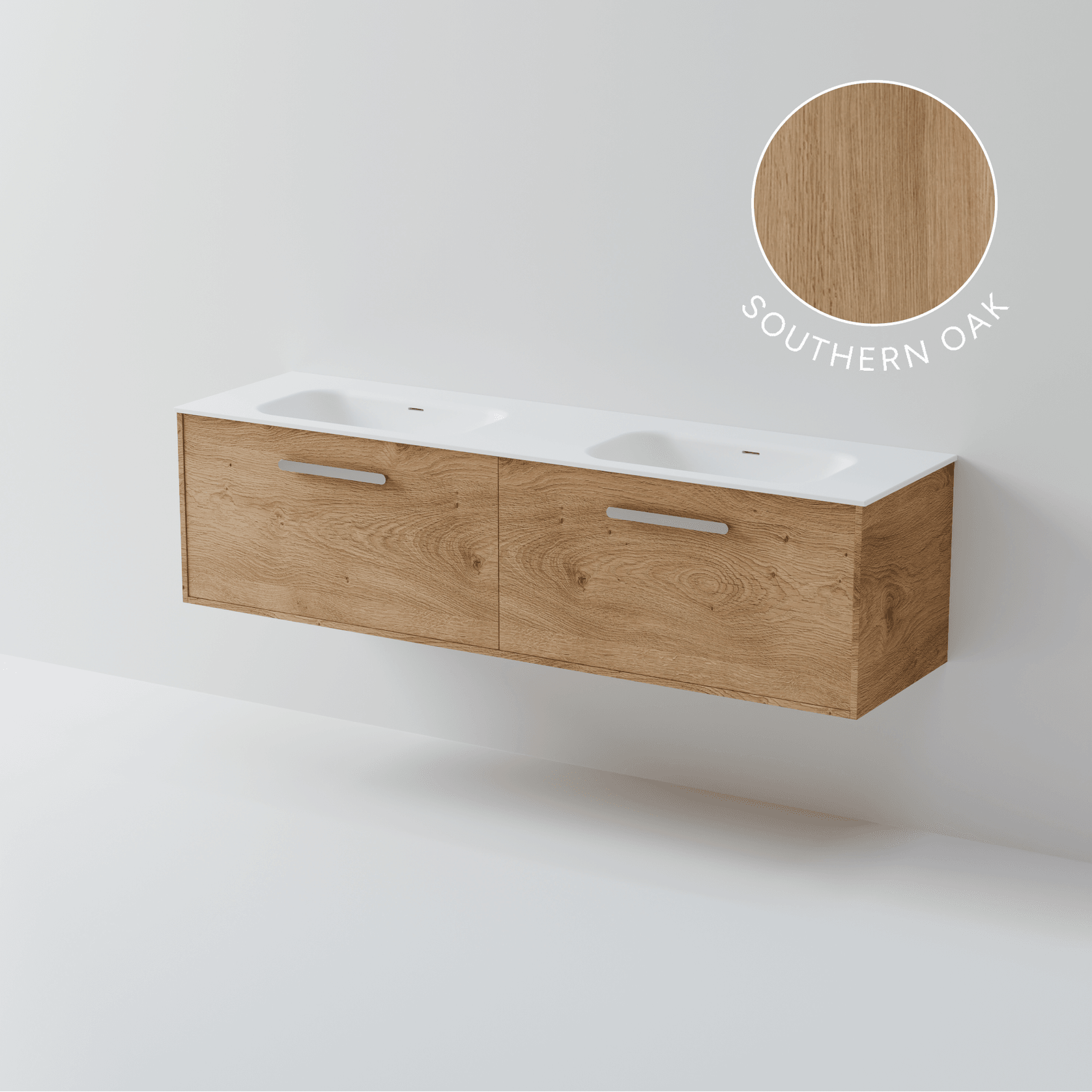 Hako 1800 Double Inset Basin Vanity gallery detail image