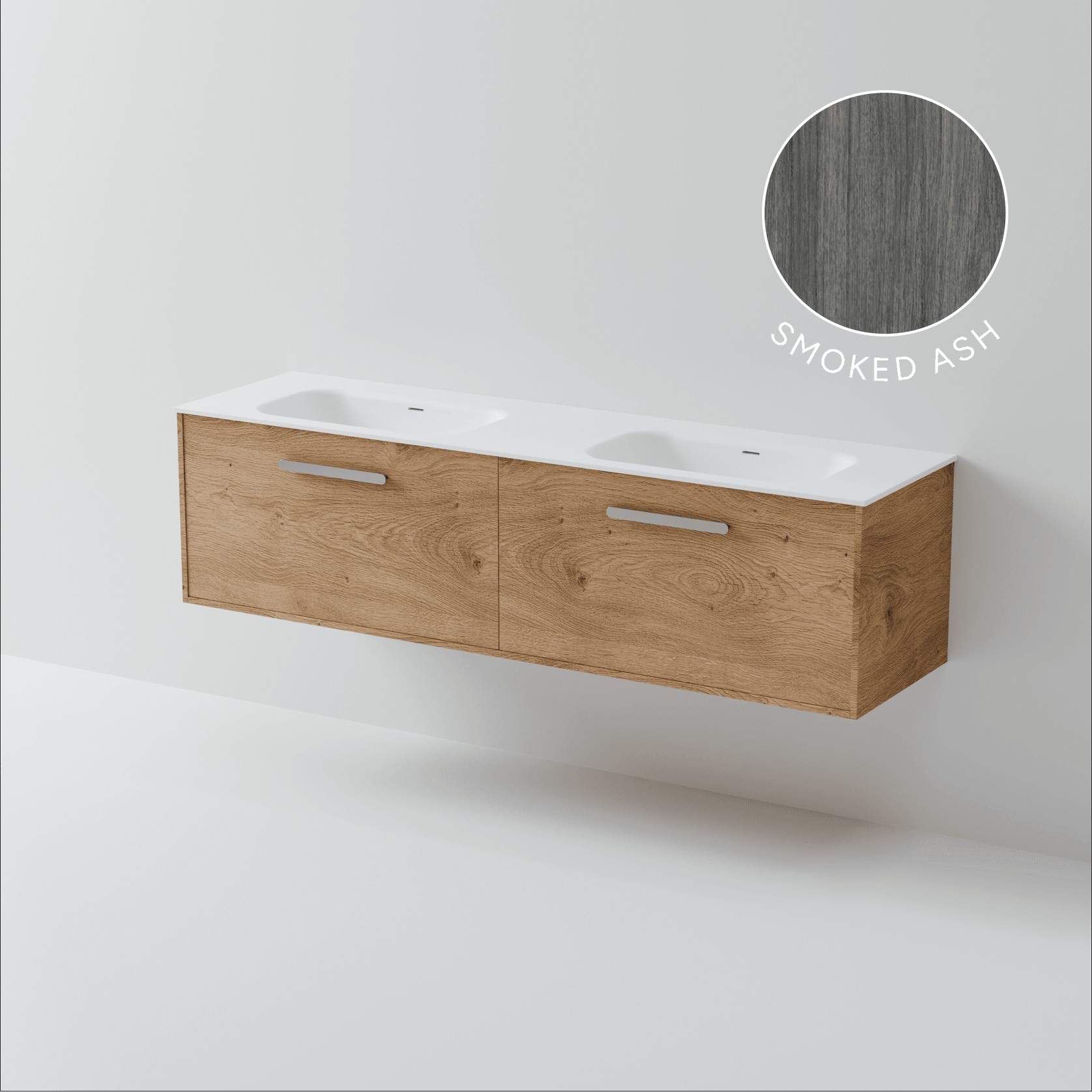Hako 1800 Double Inset Basin Vanity gallery detail image