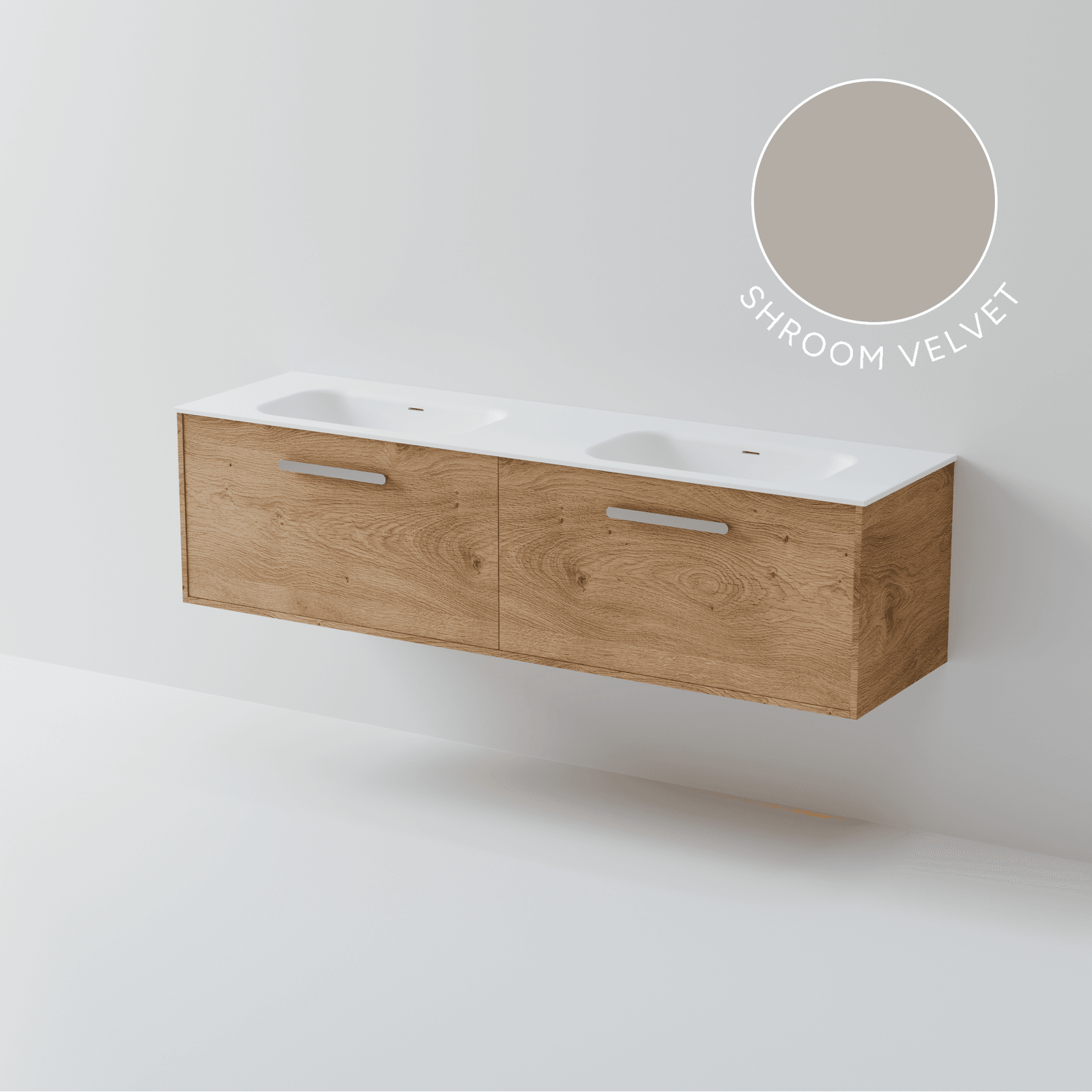 Hako 1800 Double Inset Basin Vanity gallery detail image