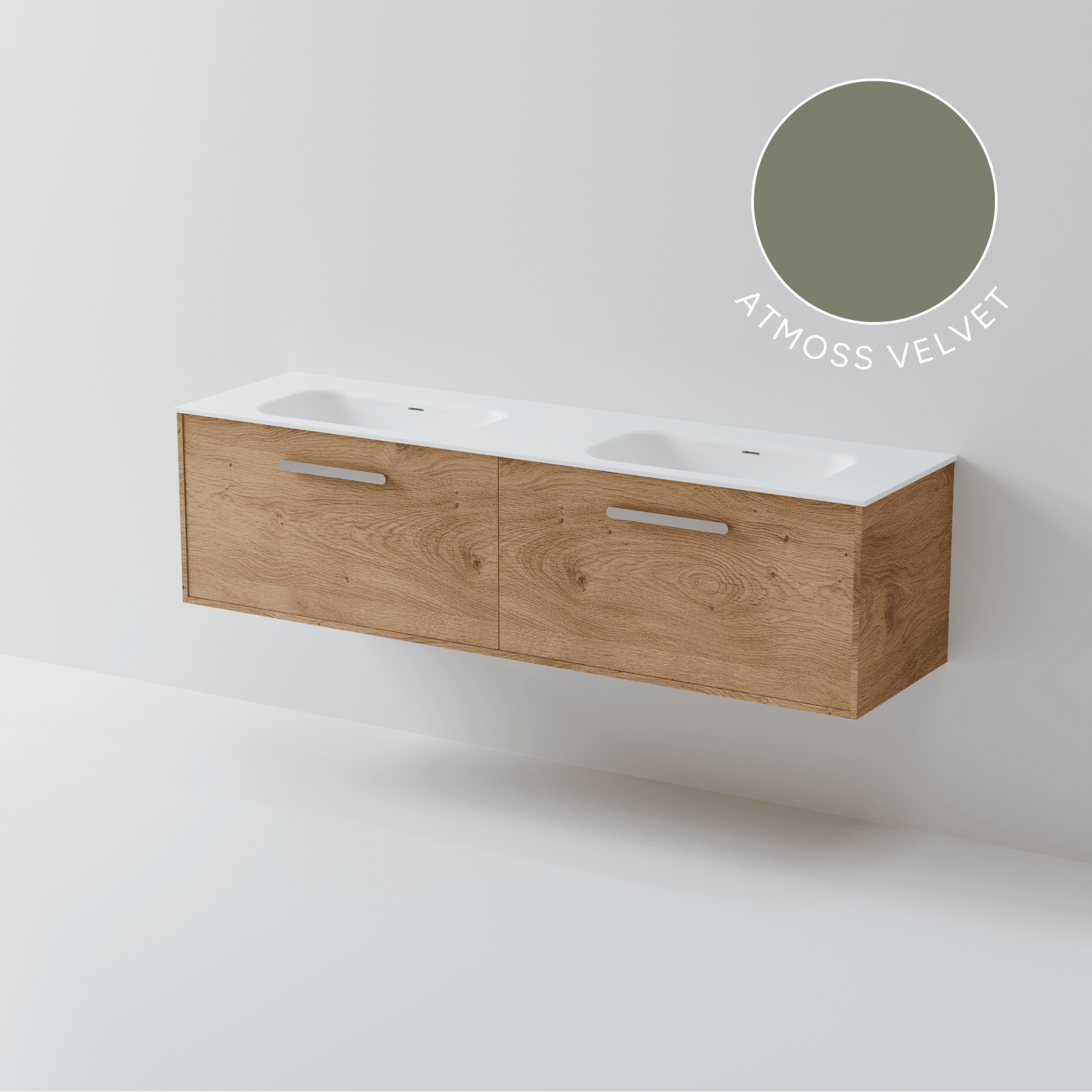 Hako 1800 Double Inset Basin Vanity gallery detail image