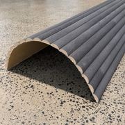 WOODFLEX Flexible Wooden Slat Wall Panel - Black Oak - 2700mm x 600mm - Half Round 37mm gallery detail image