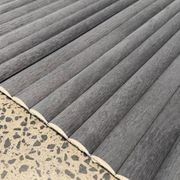 WOODFLEX Flexible Wooden Slat Wall Panel - Black Oak - 2700mm x 600mm - Half Round 37mm gallery detail image