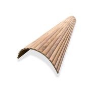 WOODFLEX Flexible Wooden Slat Wall Panel - Walnut Veneer - 2700mm x 600mm - Half Round 37mm gallery detail image
