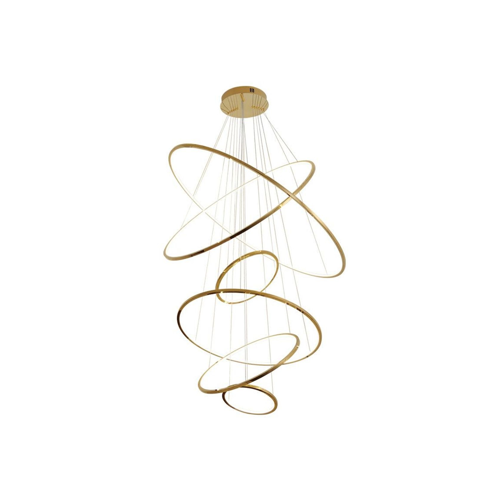 Halo Titanium Gold Suspension Light gallery detail image