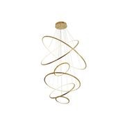 Halo Titanium Gold Suspension Light gallery detail image