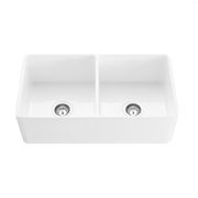 Hartley Double Farmhouse Fireclay Sink gallery detail image