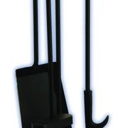4 Piece Black Metal Tool Kit gallery detail image