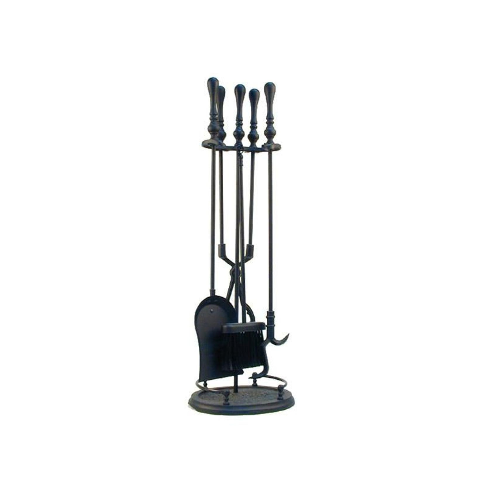 5 Piece Black Metal Tool Kit With Designer Base gallery detail image