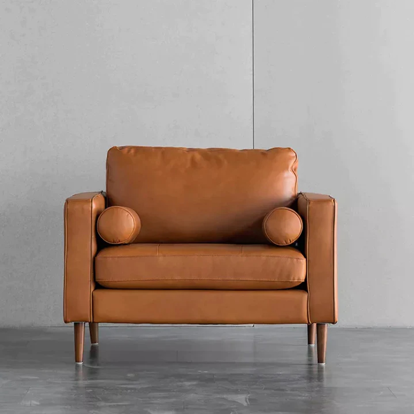 Home Genuine Leather Armchair gallery detail image