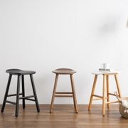 Hetty Counter Stool - Black Ash Veneer gallery detail image
