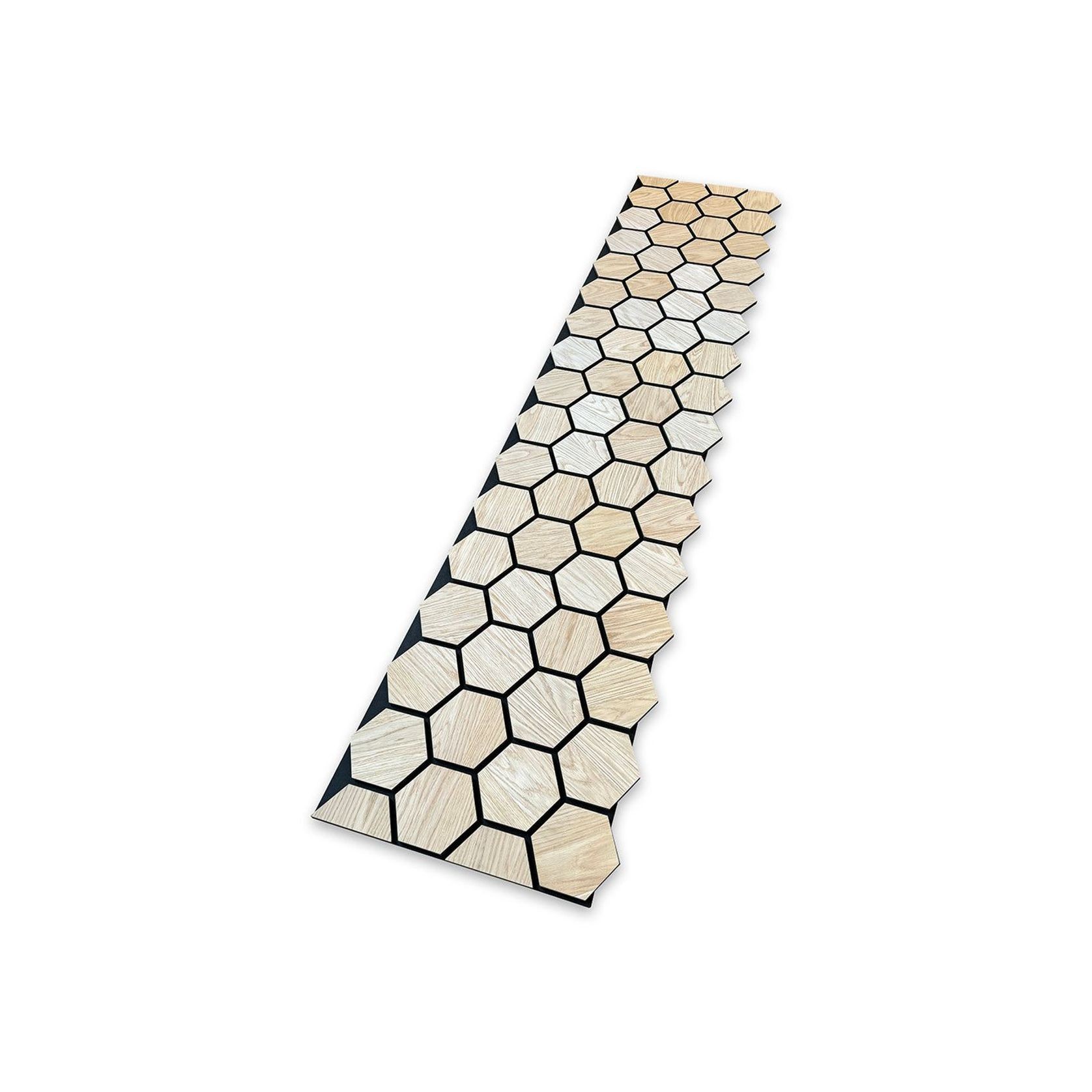 Hexagon WOODFLEX Acoustic Wood Wall Panels - Oak Veneer gallery detail image