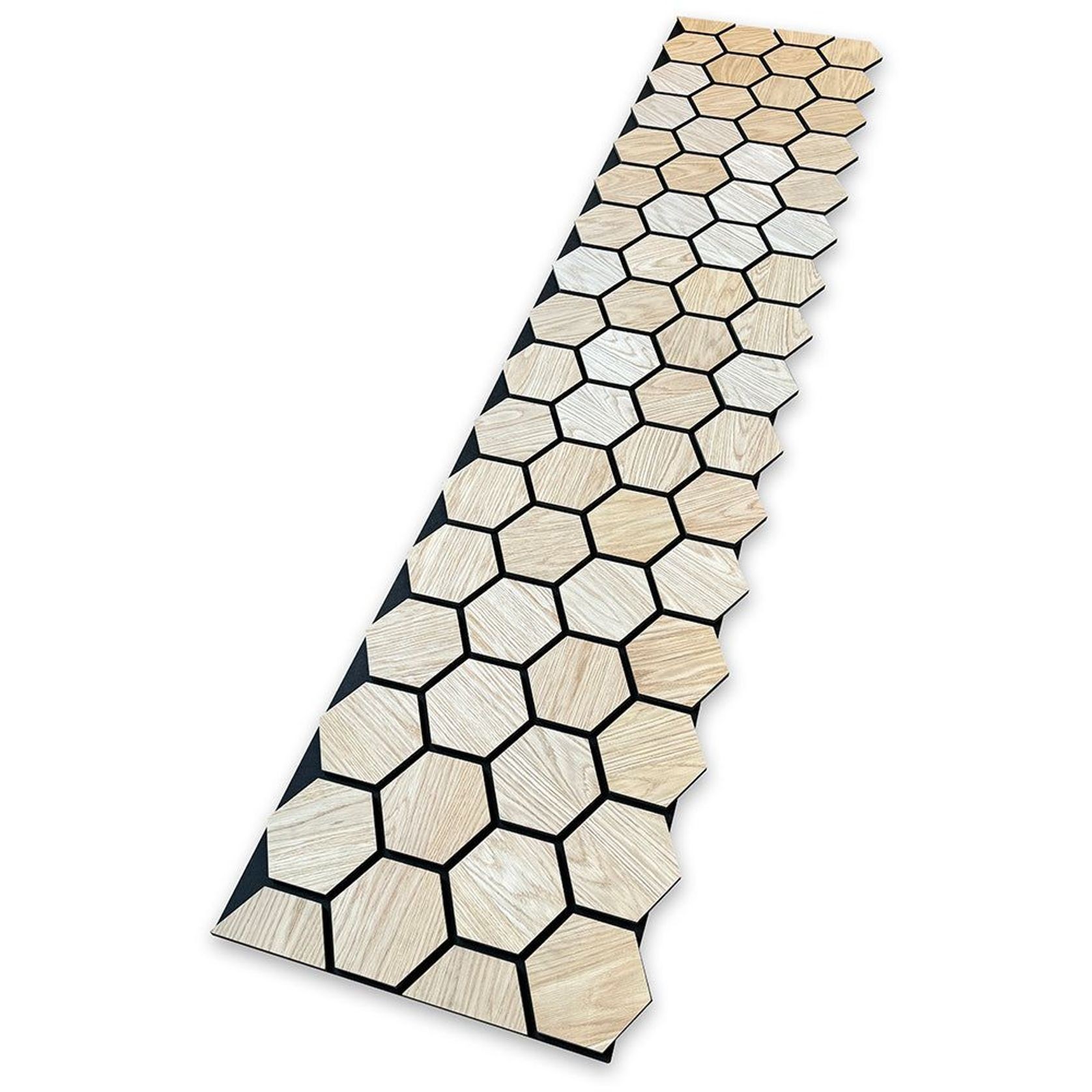 Hexagon WOODFLEX Acoustic Wood Wall Panels - Oak Veneer gallery detail image