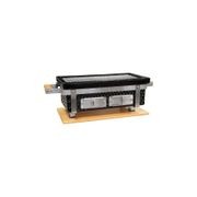 Hibachi Tabletop BBQ Grill With Skewer Rack - Rectangle gallery detail image