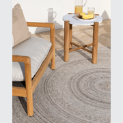 Baya Palm Cove Round Rug - Sand | Indoor or Outdoor gallery detail image