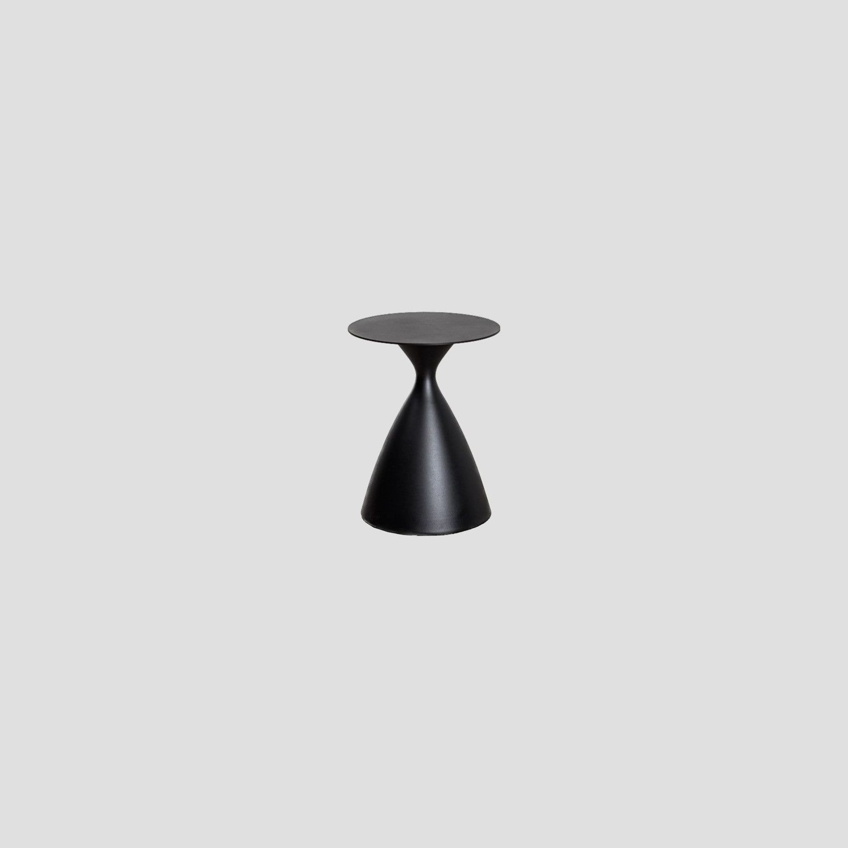 Hourglass Aluminium Side Table gallery detail image