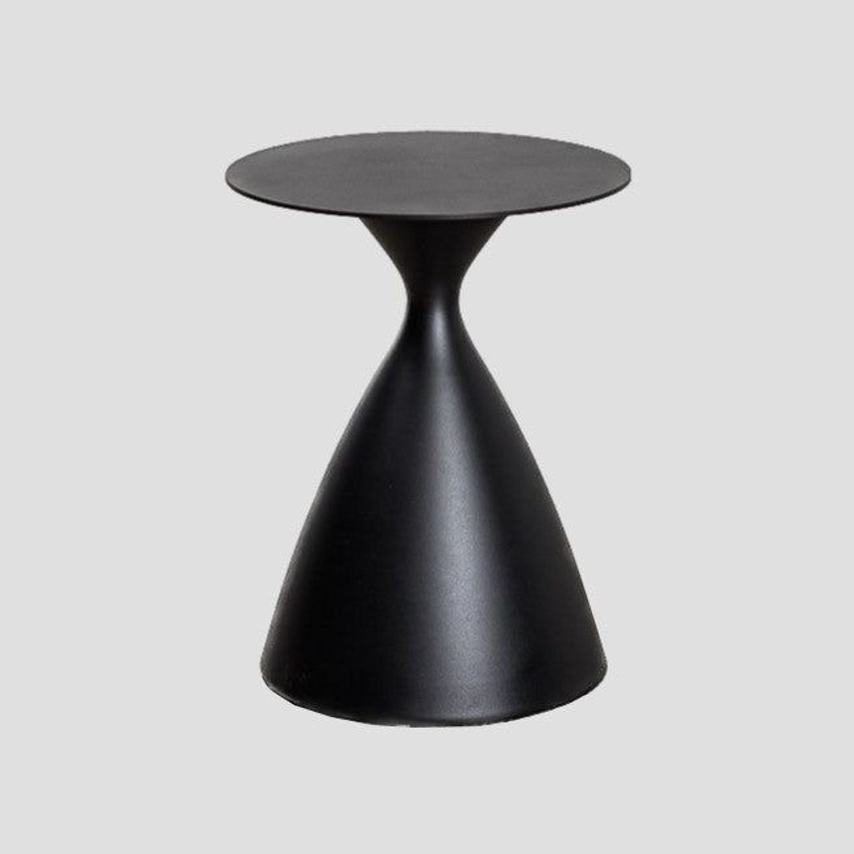 Hourglass Aluminium Side Table gallery detail image