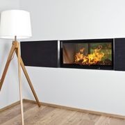 Hoxter Heka 110 Double Sided Insert Wood Fireplace gallery detail image