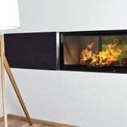 Hoxter Heka 110 Double Sided Insert Wood Fireplace gallery detail image