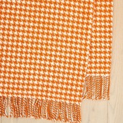 Weave Home Huxter Throw - Pumpkin | 100% NZ Wool gallery detail image