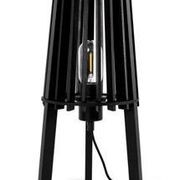 Fidel Timber Floor Lamp 1.3M - Black gallery detail image