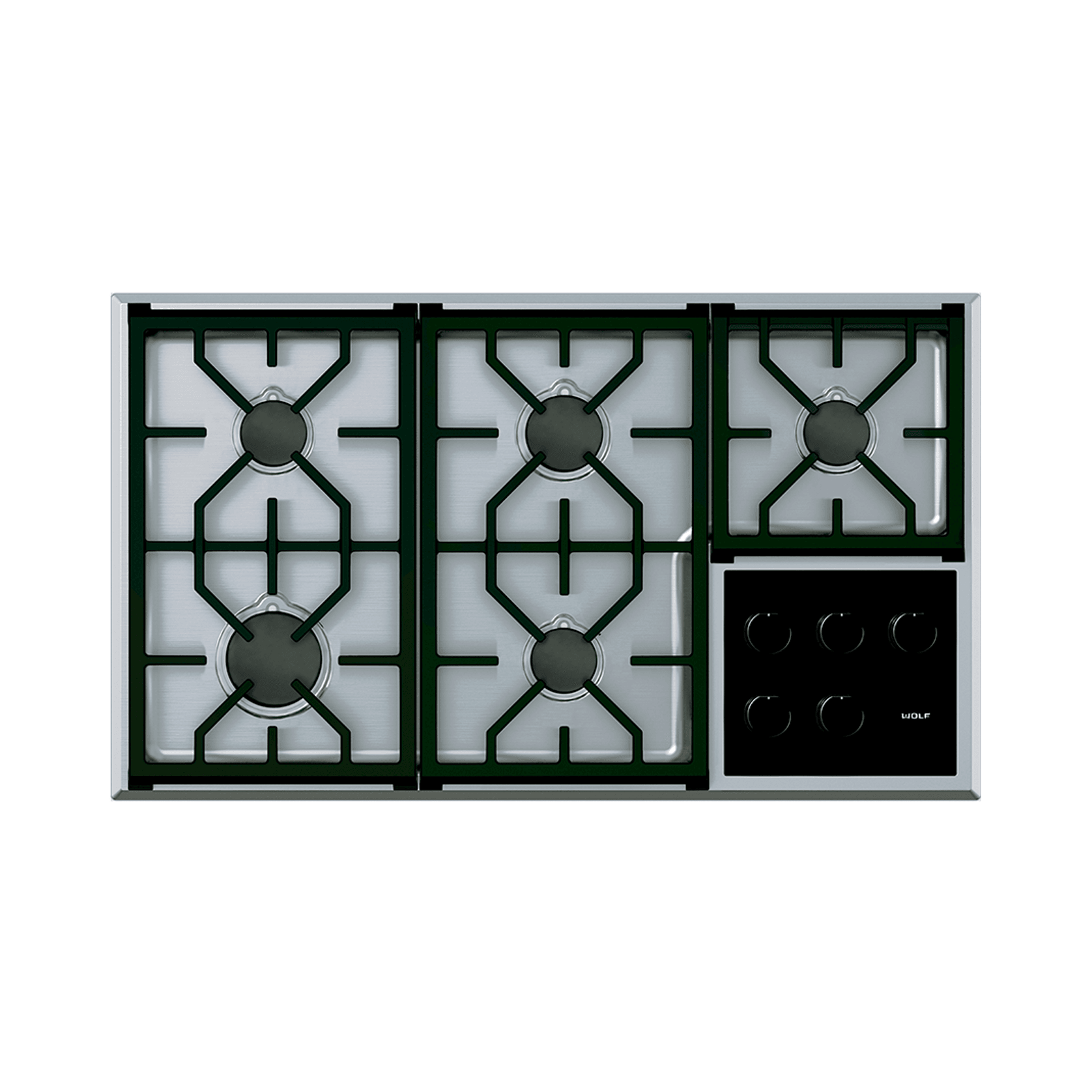 Wolf Transitional Gas Cooktop 91cm ICBCG365TS gallery detail image