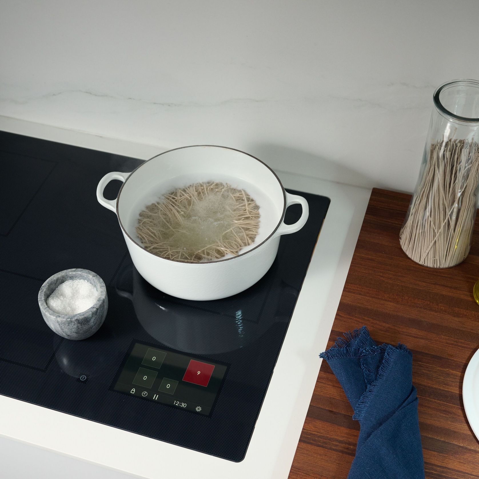 Wolf Contemporary Induction Cooktop 76cm ICBCI30460CB gallery detail image
