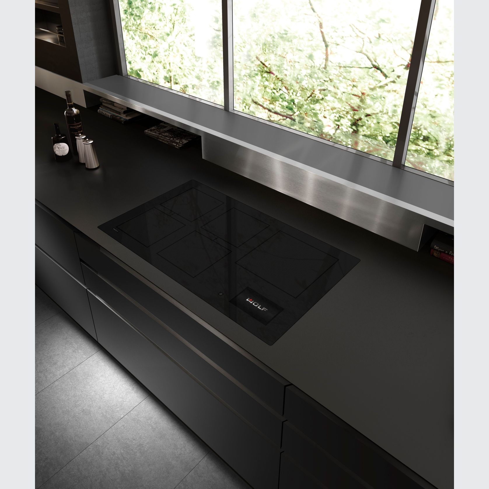 Wolf Contemporary Induction Cooktop 91cm ICBCI36560CB gallery detail image